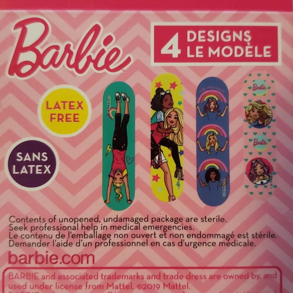 Barbie BandAids!!!! Three Boxes Bundle! - Picture 3 of 5